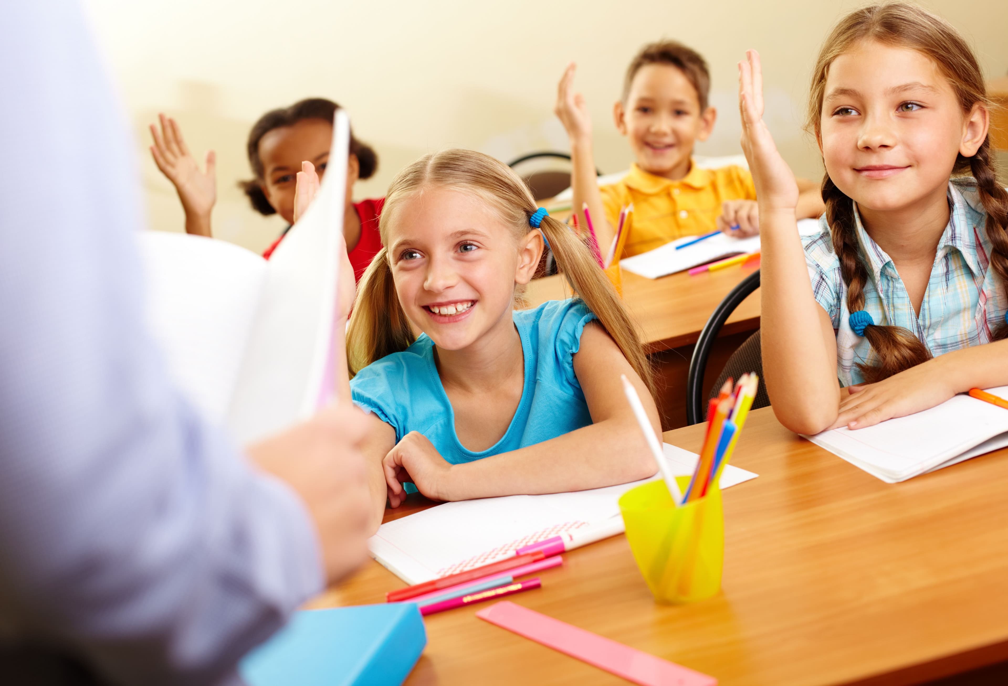 Niños felices en Beverly School of English